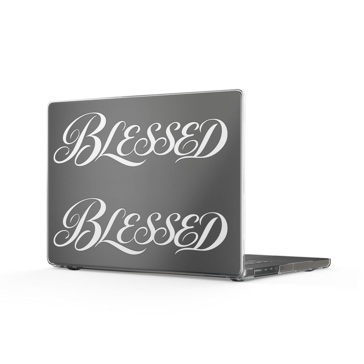 Blessed Clear MacBook Case