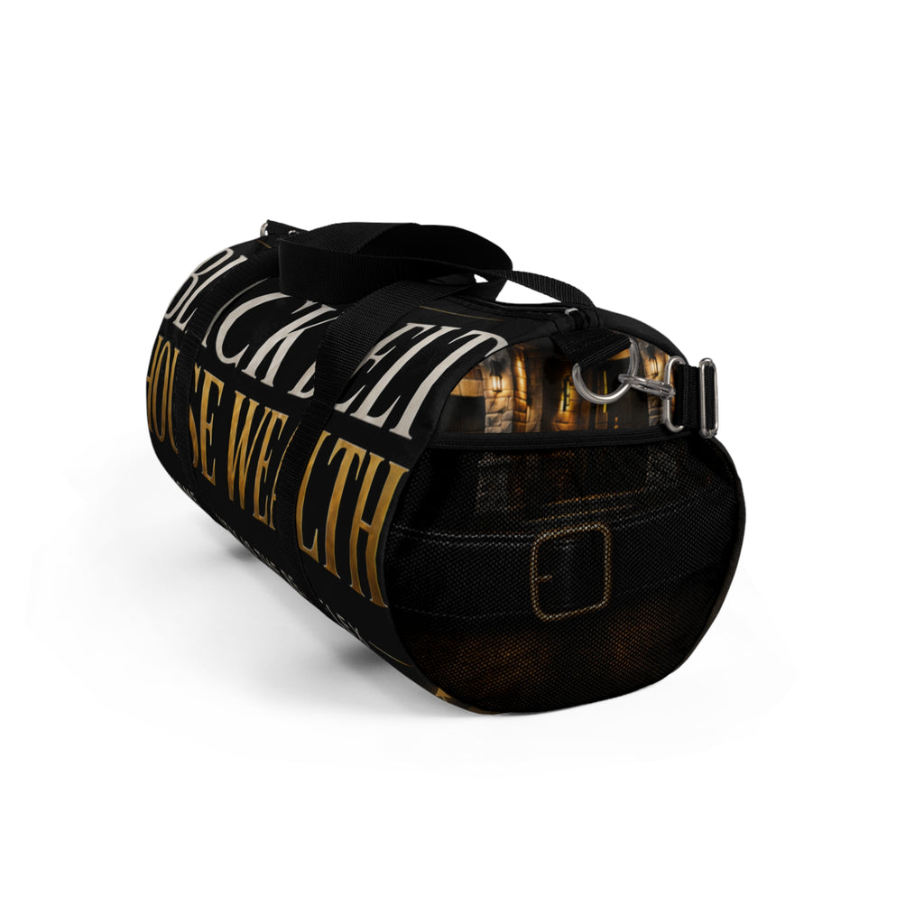 The Black Belt House Wealth Duffel Bag