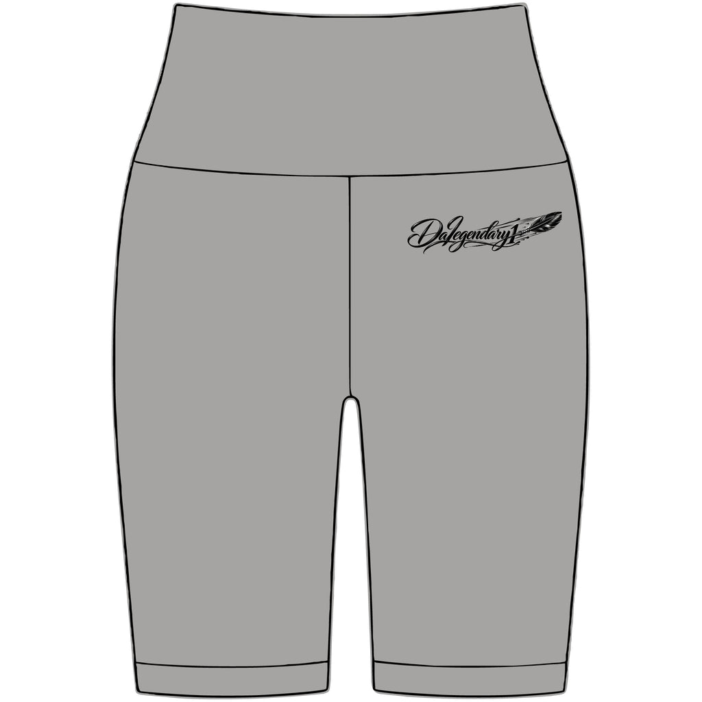 DaLegendary1 Black Ink Signature Biker Shorts