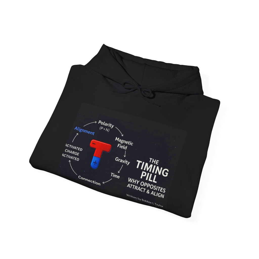 The Timing Pill Black Out Hoodie