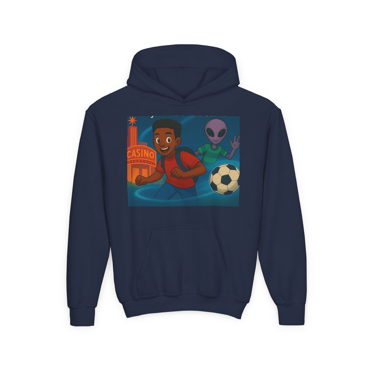The Invisible Jackpot Youth Hoodie