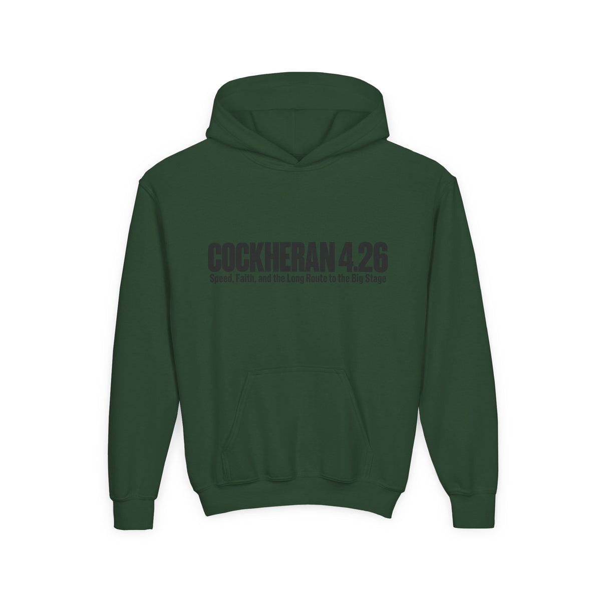 Cockheran 4.26 Speed and Faith Youth Hoodie