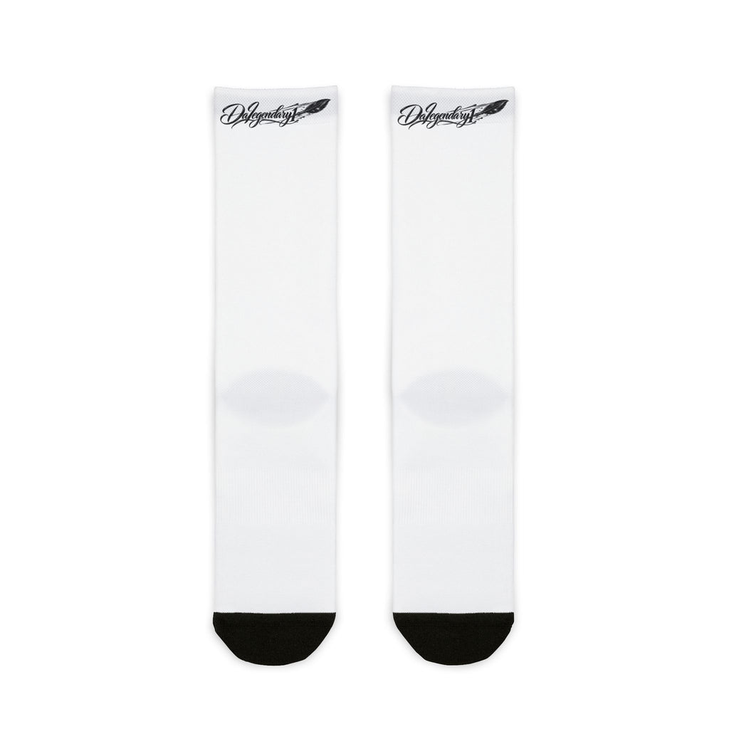 DaLegendary1 Black Ink Signature Socks