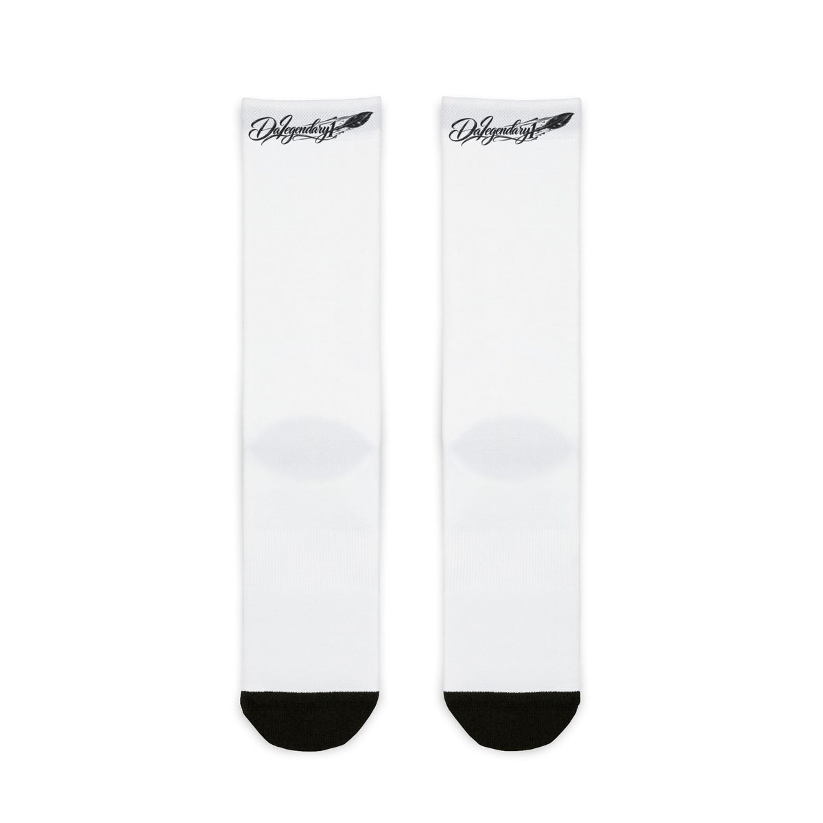 DaLegendary1 Black Ink Signature Socks