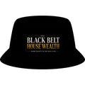 The Black Belt House Wealth Bucket Hat for Women