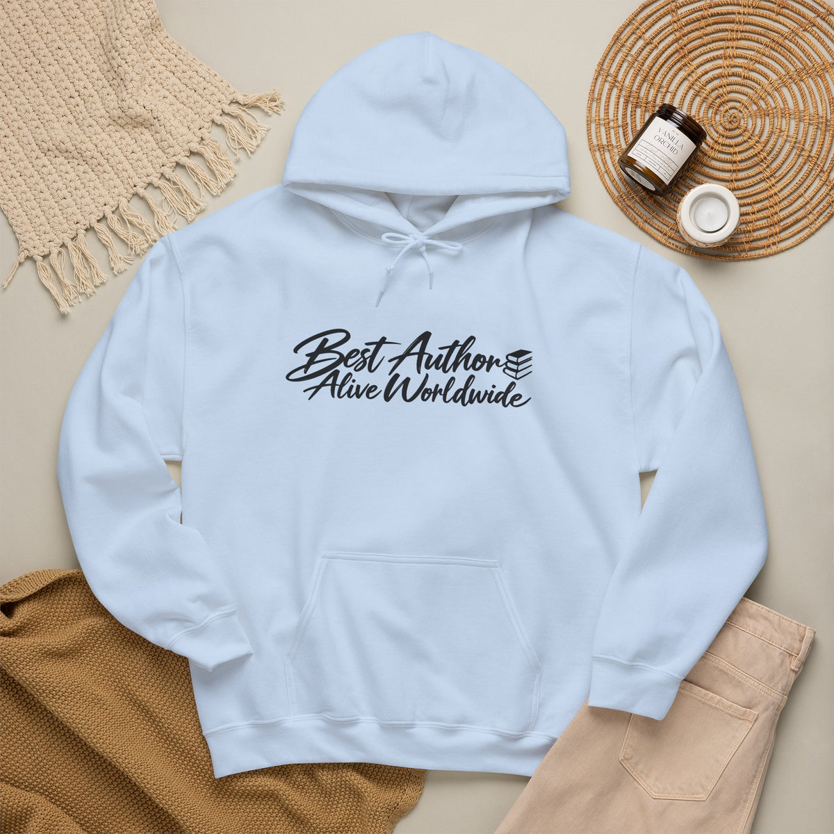 Best Author Blessed Author Alive Hoodie
