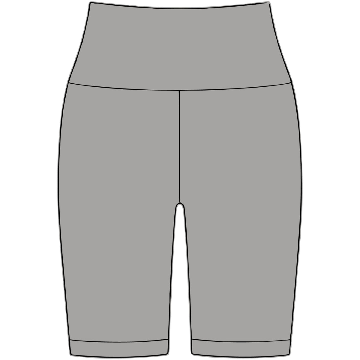 DaLegendary1 Black Ink Signature Biker Shorts