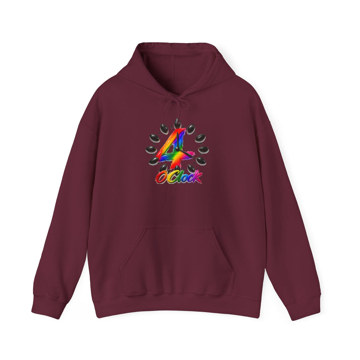 4 O'Clock Adult Hoodie