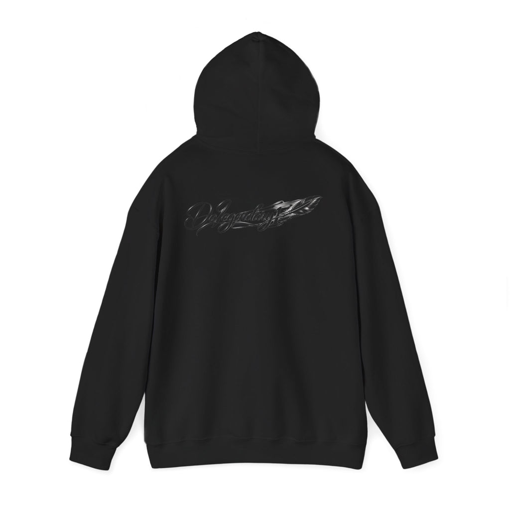 The Timing Pill Black Out Hoodie