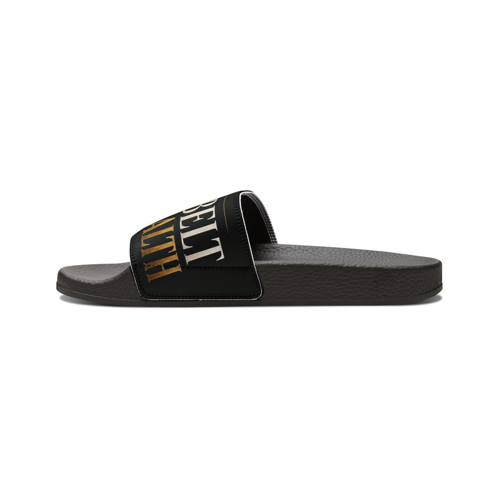 The Black Belt House Wealth Adult Slide Sandals