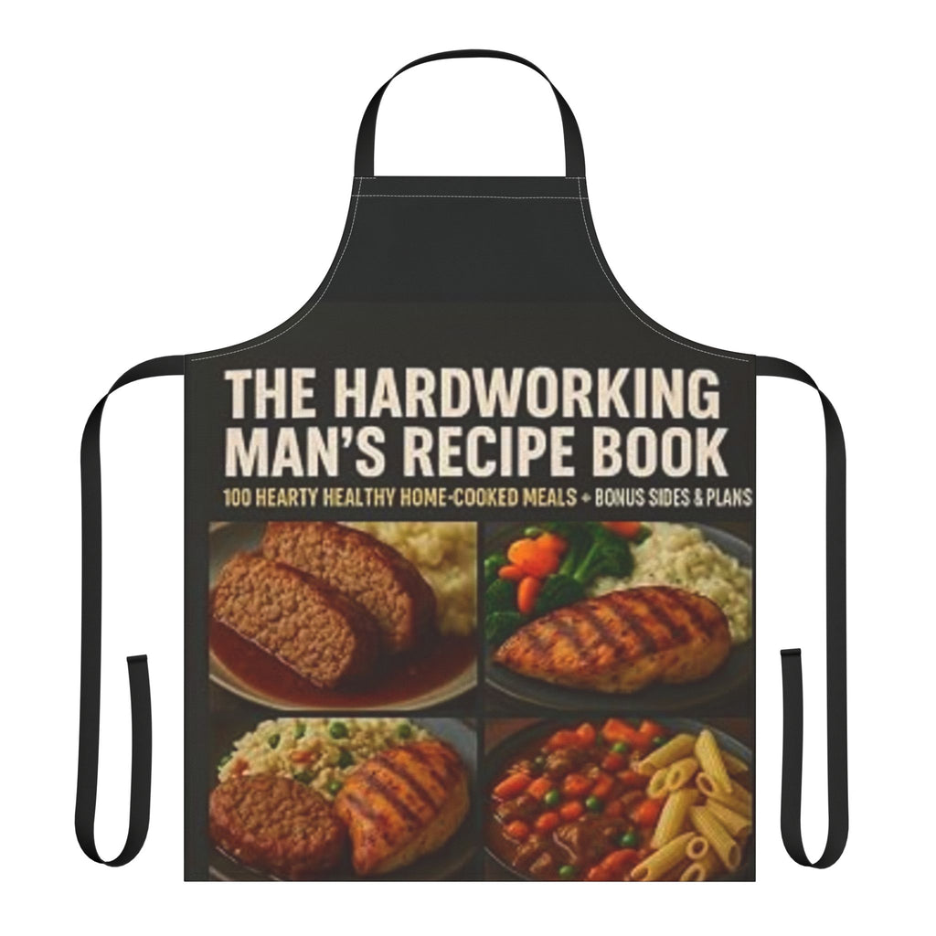 The Hardworking Man’s Recipe Book Cooking Apron