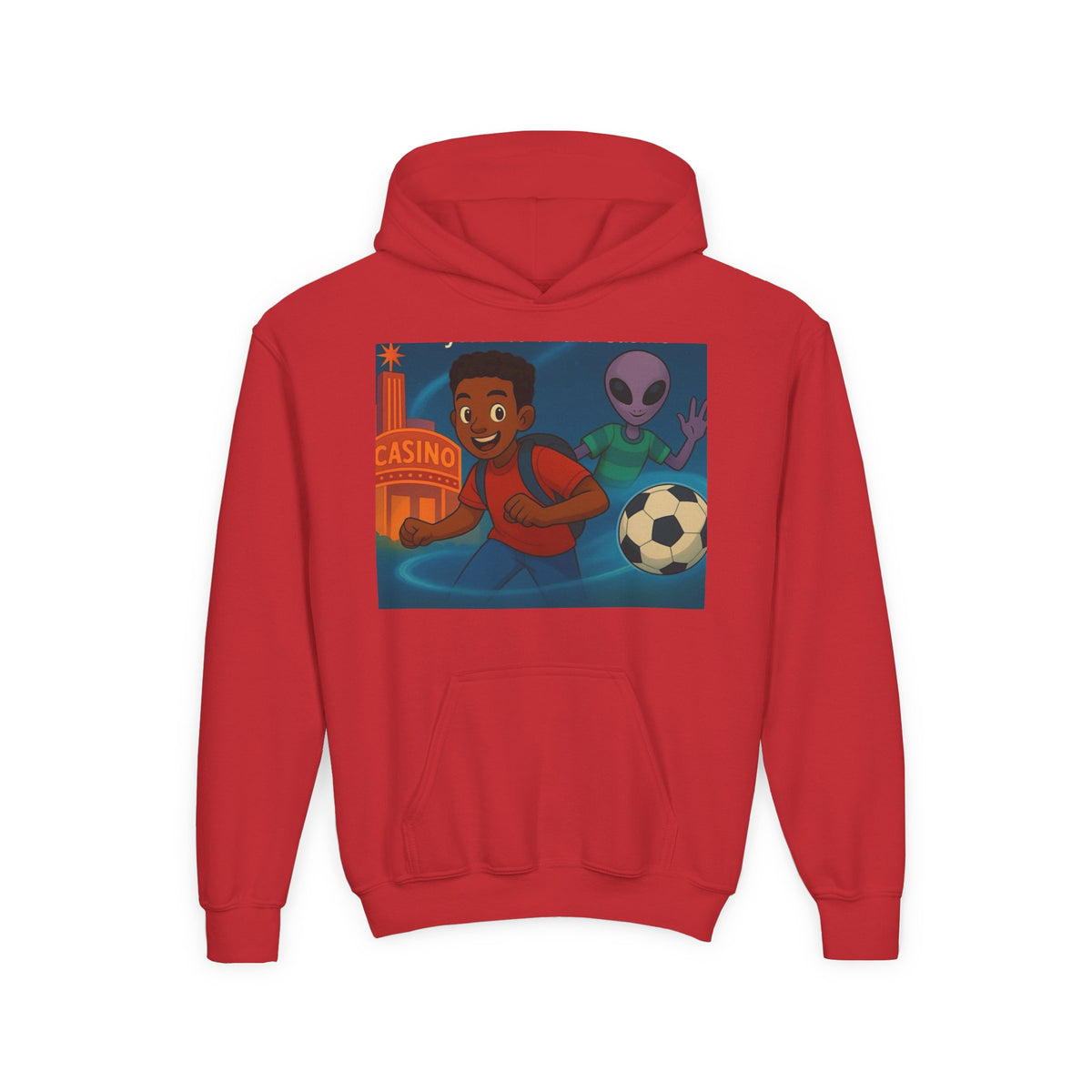 The Invisible Jackpot Youth Hoodie