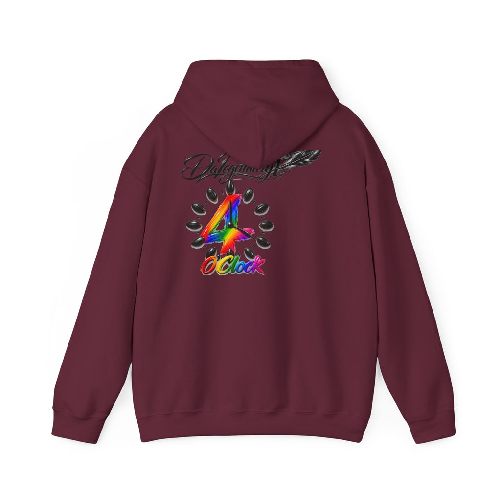 4 O'Clock Adult Hoodie