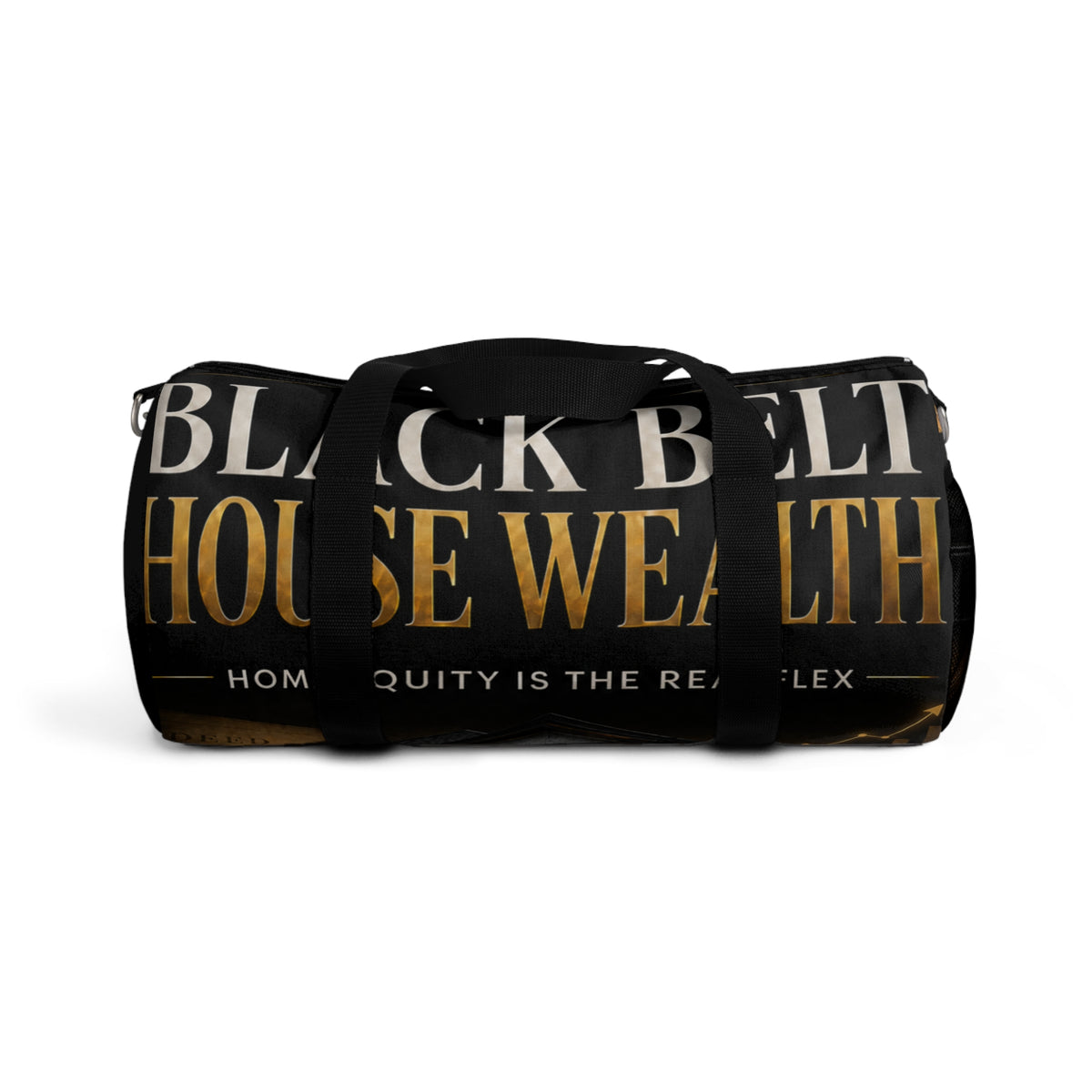 The Black Belt House Wealth Duffel Bag