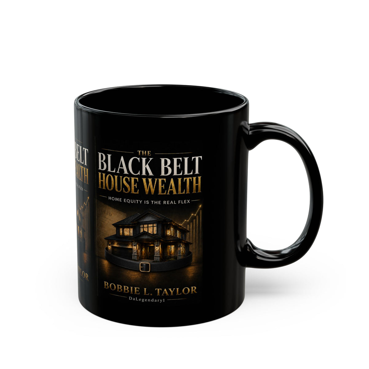 The Black Belt House Wealth Pattern Mug