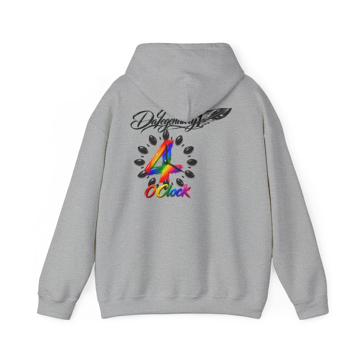 4 O'Clock Adult Hoodie