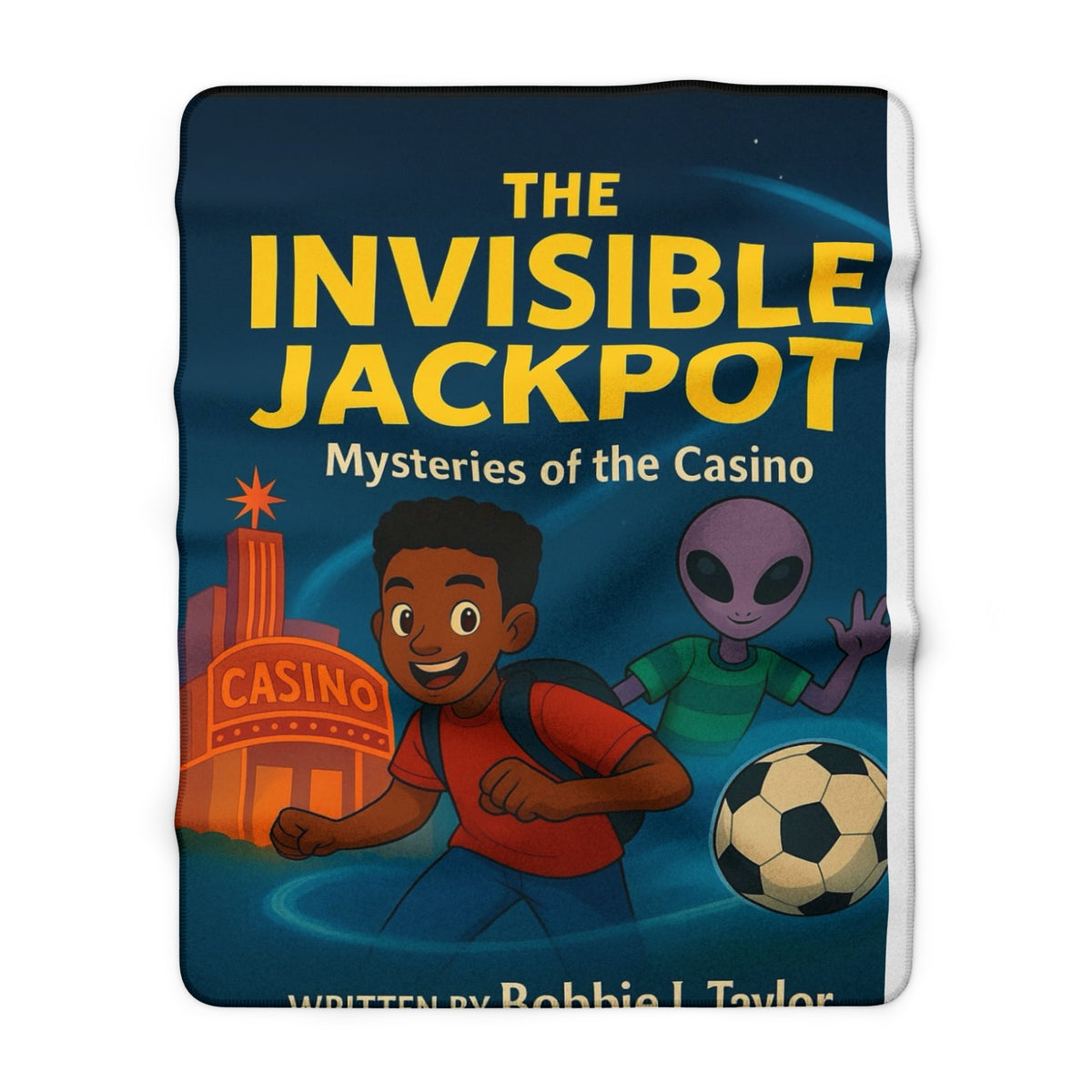 The Invisible Jackpot Sherpa Fleece Blanket
