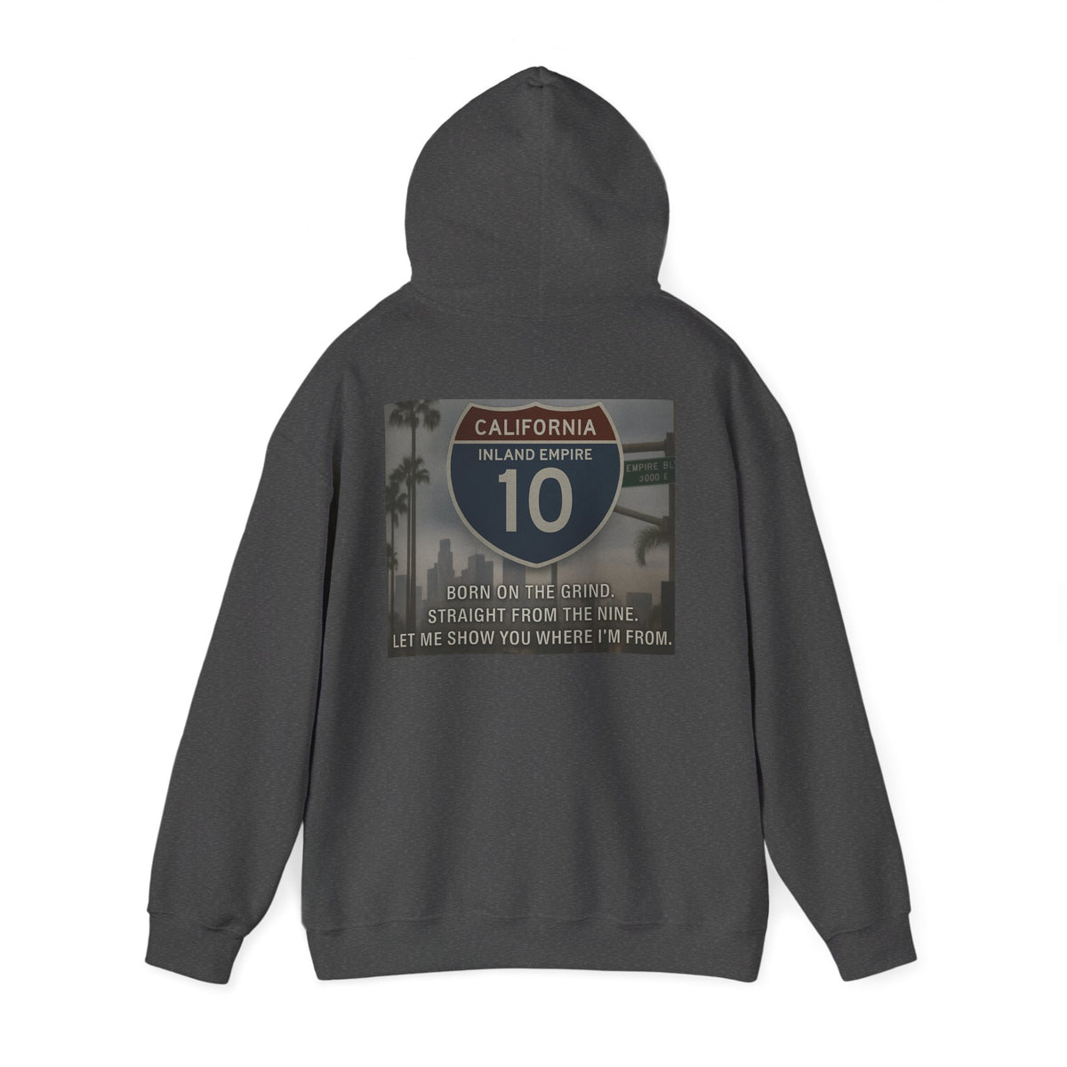 Lifetimes of the 909 Inland Empire Adult Hoodie