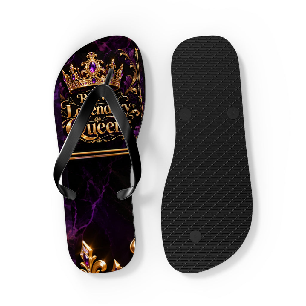 Rise of Legendary Queens Crown Flip Flops