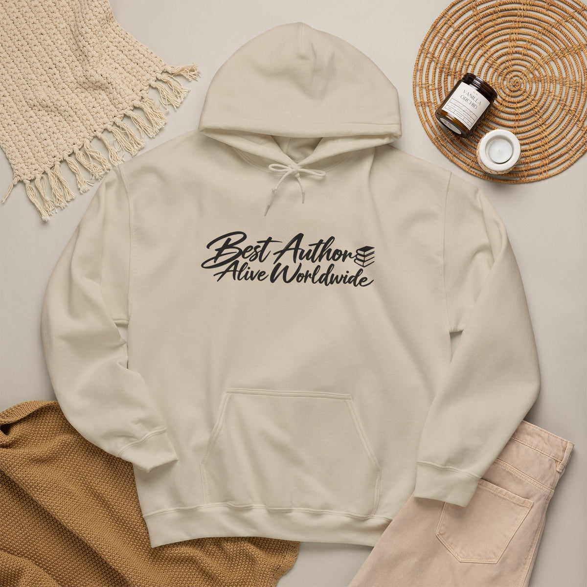 Best Author Blessed Author Alive Hoodie