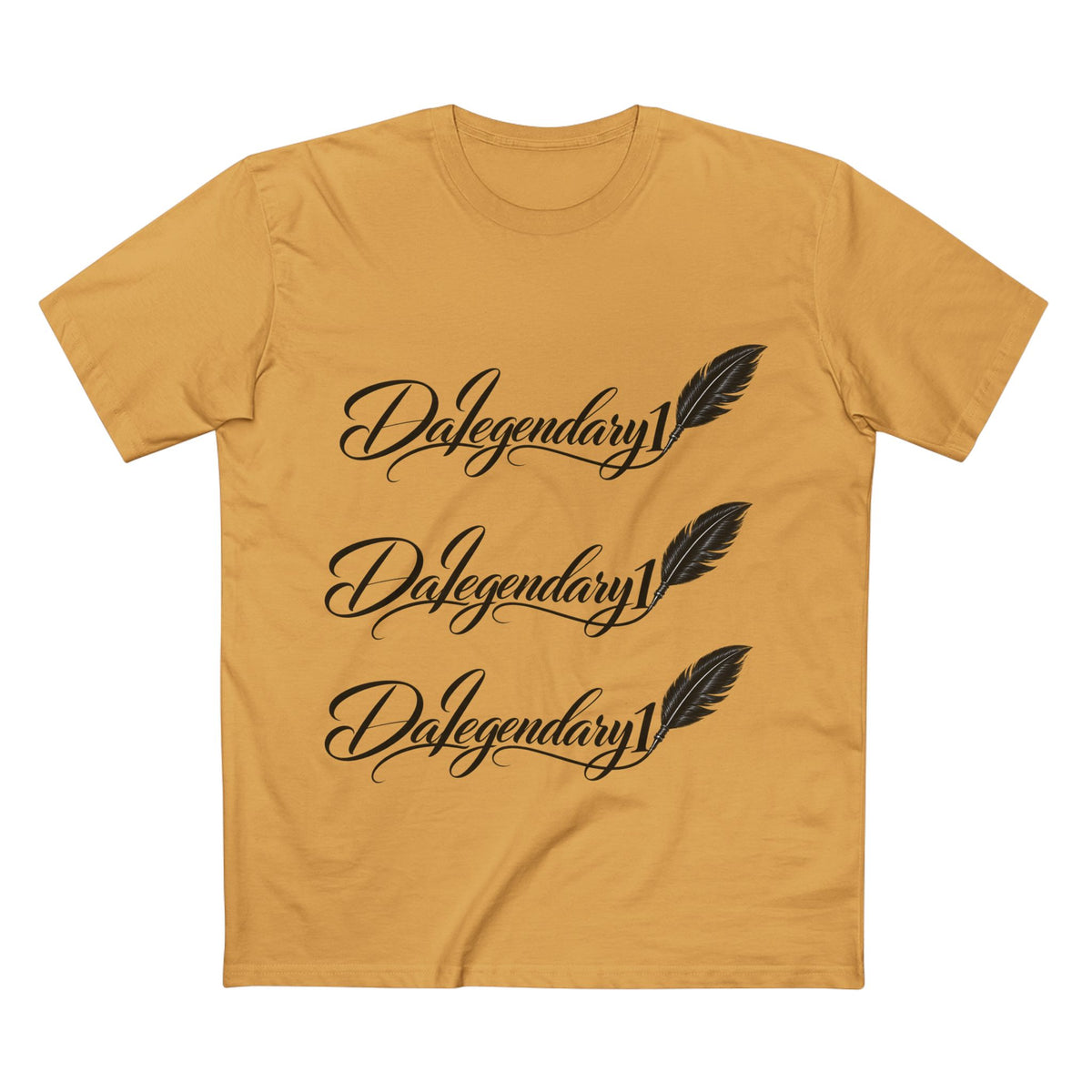 DaLegendary1 Black Ink Tee