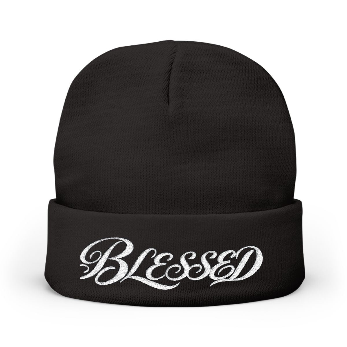 Blessed DaLegendary1 Beanie mockup 5