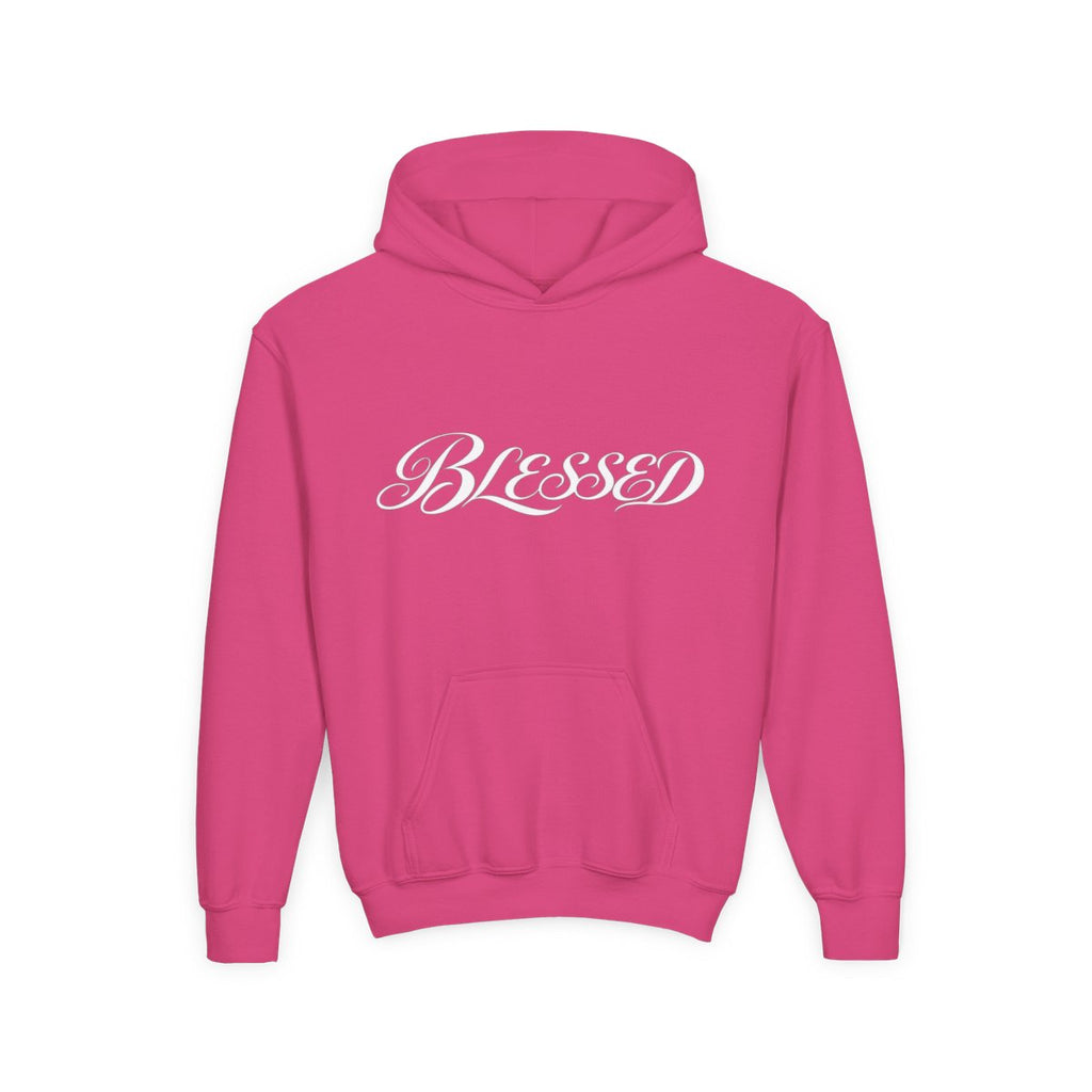 Blessed DaLegendary1 Youth Hoodie mockup 57