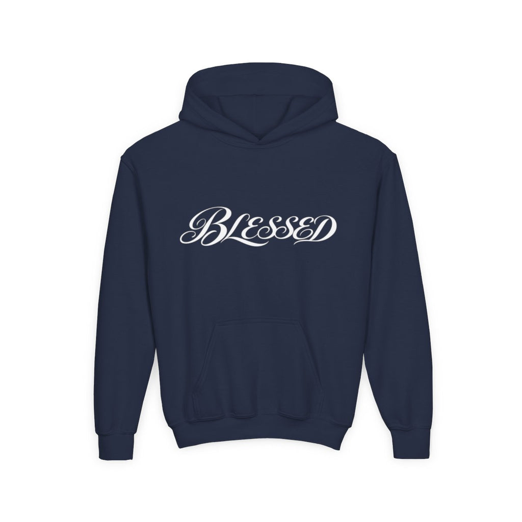 Blessed DaLegendary1 Youth Hoodie mockup 45