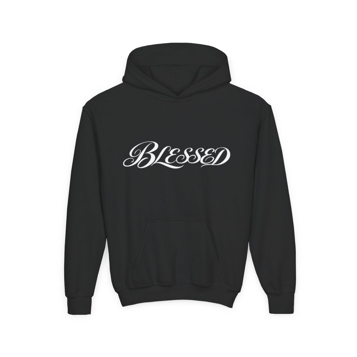 Blessed DaLegendary1 Youth Hoodie mockup 5